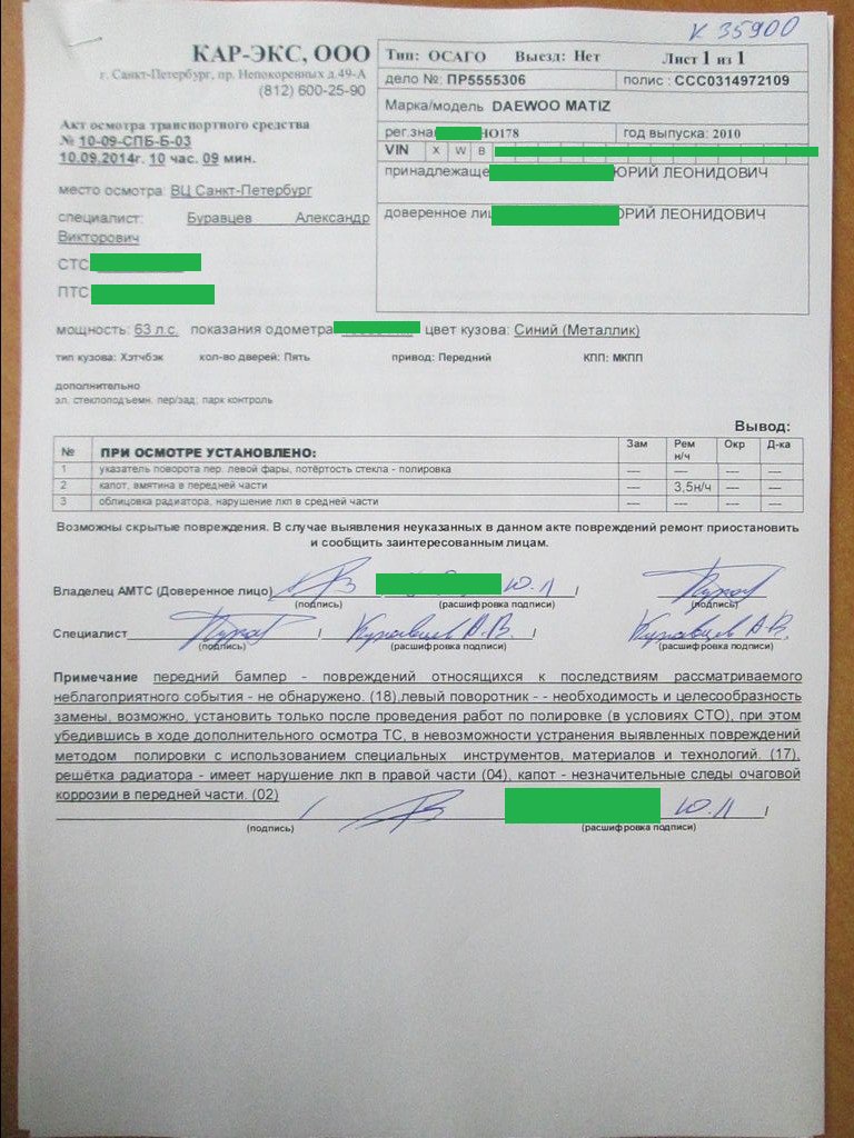 Заявление в ресо гарантия образец